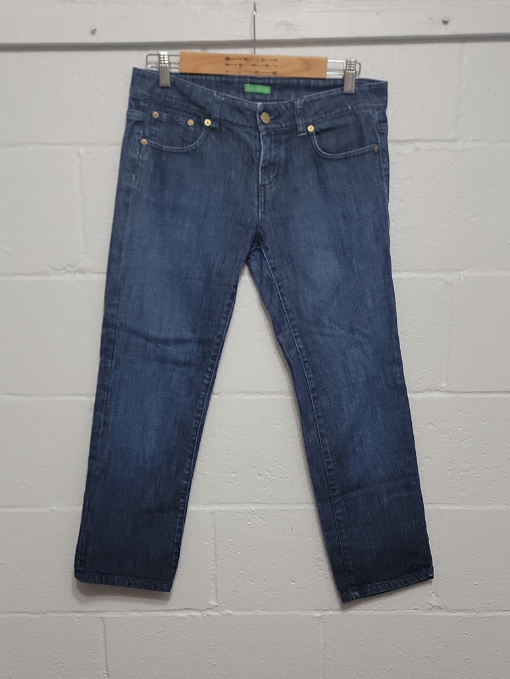 Lilly Pulitzer Palm Beach Fit Straight Leg Jeans in Medium Blue Denim
